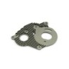K.UTW001 - CNC Motor Plate Gun Metal Ultima Kyosho