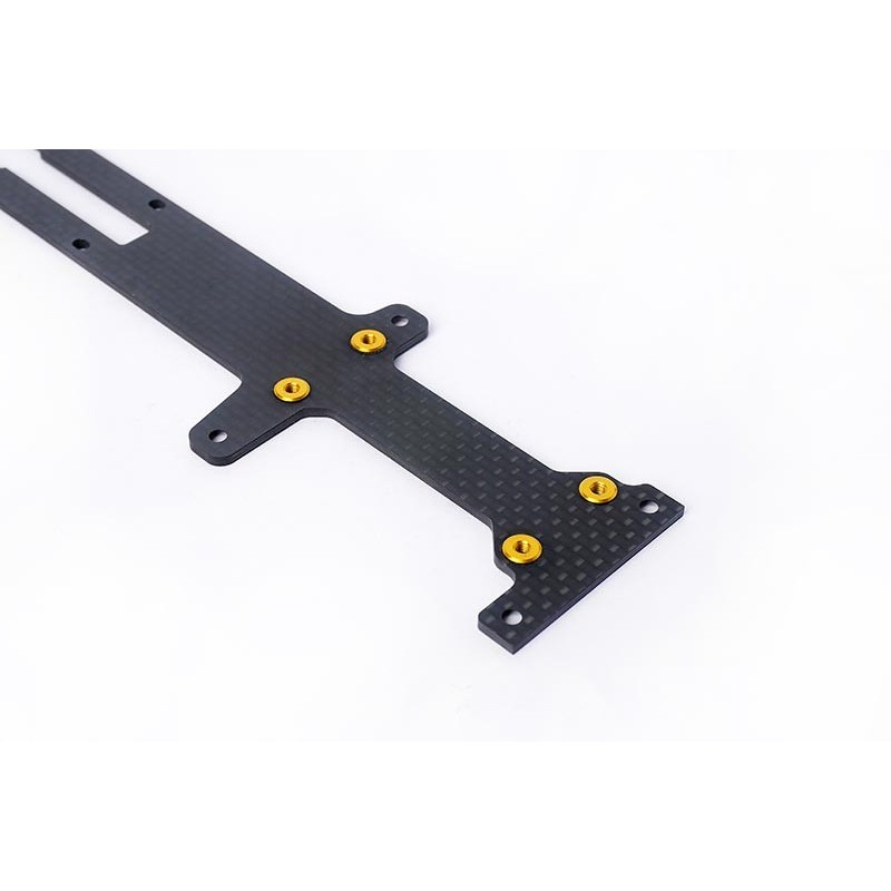 KOS04321 - Carbon Radio Plate & ESC Mount Koswork 2.0mm - Optima Mid