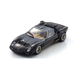 KS03203BKG - Kyosho 1:43 Lamborghini Miura SVR 1970 Black-Gold