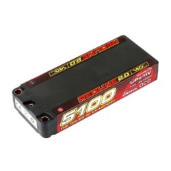 GEA51002S14M5 - GensAce Redline 2.0 Mid Size 2S HV 7.6V-140C-5100 113x47x19mm 191g