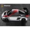 BDGT8-R8LW - Bitty Design AR8-GT3 1:8 GT Body for LWB uncut unpainted (1mm)