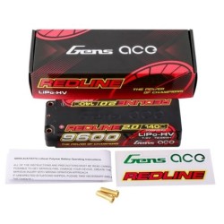 GEA96002S14D5 - GensAce Redline 2.0 2S HV 7.6V-140C-9600 139x47x25mm 324g