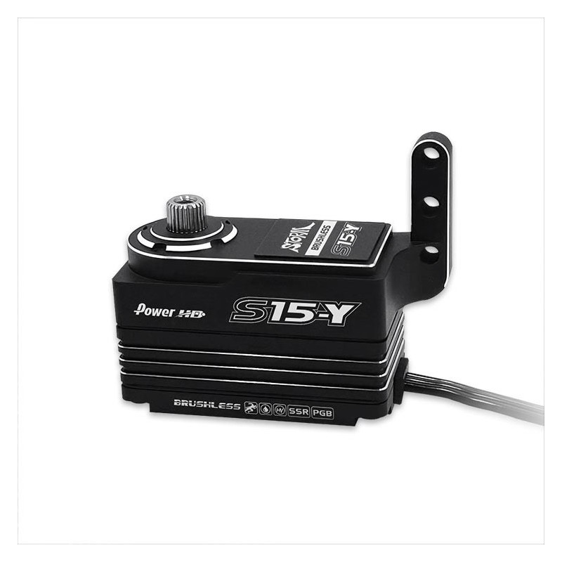 HD-S15-Y - Power HD S15 Brushless Low Profil SSR MG Yokomo 16.5kg/0.05s