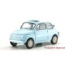 KS08966LB - Kyosho 1:18 Fiat Nuova 500 Celeste Blue