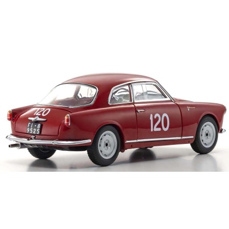 KS08957A - Kyosho 1:18 Alfa Romeo Giuletta SV Mille Miglia 1956 Nr.120
