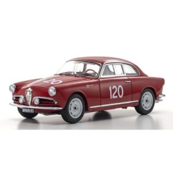 KS08957A - Kyosho 1:18 Alfa Romeo Giuletta SV Mille Miglia 1956 Nr.120