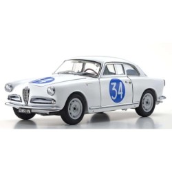 KS08957C - Kyosho 1:18 Alfa Romeo Giuletta SV Targa Florio 1960 Nr.34