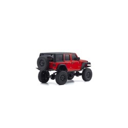 K.32521R - Mini-Z 4X4 MX-01 Jeep Wrangler Rubicon Firecracker Red (KT531P)