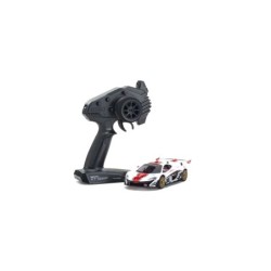 K.32324WR - Kyosho Mini-Z MR03 RWD McLaren P1 GTR White-Red (W-MM/KT531P)
