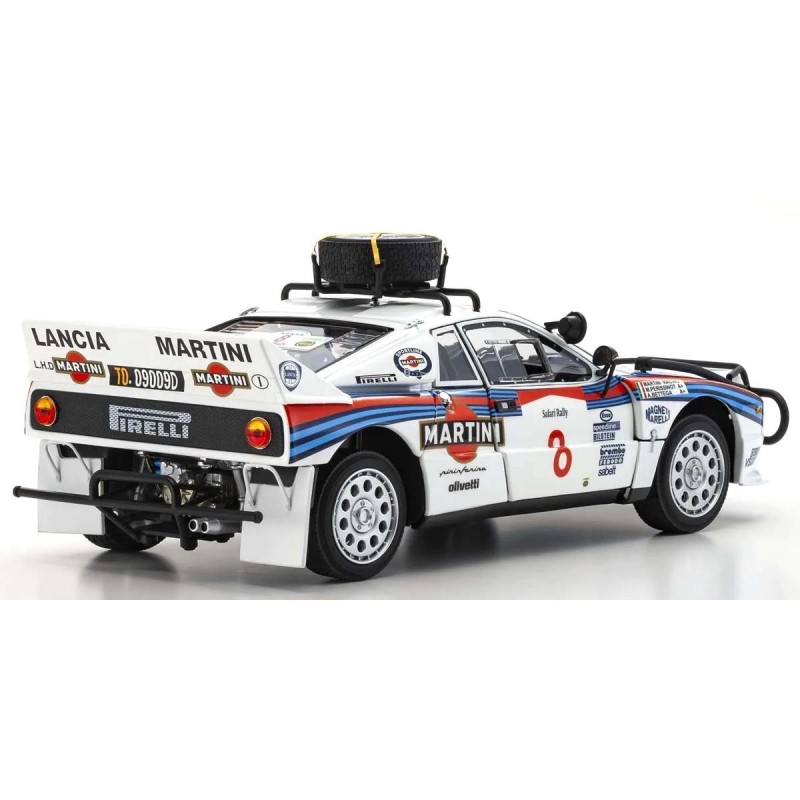 KS08306J - Kyosho 1:18 Lancia Rally 037 A.Bettega Safari Rally 1985 Nr.8