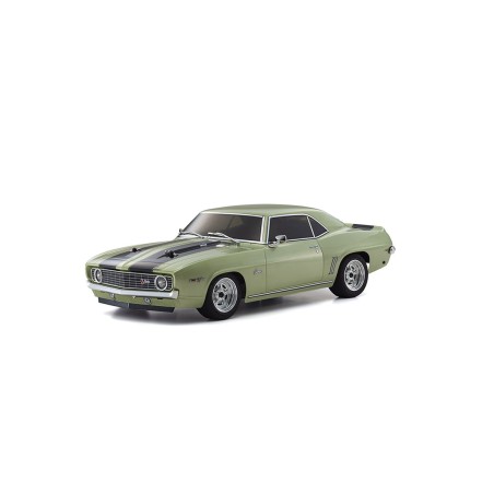 K.34418T2B - Kyosho Fazer MK2 Chevy Camaro Z28 1969 Frost Green 1:10 Readyset