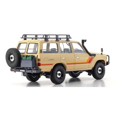 KS08956XBE - Kyosho 1:18 Toyota Land Cruiser 60 1980 Beige