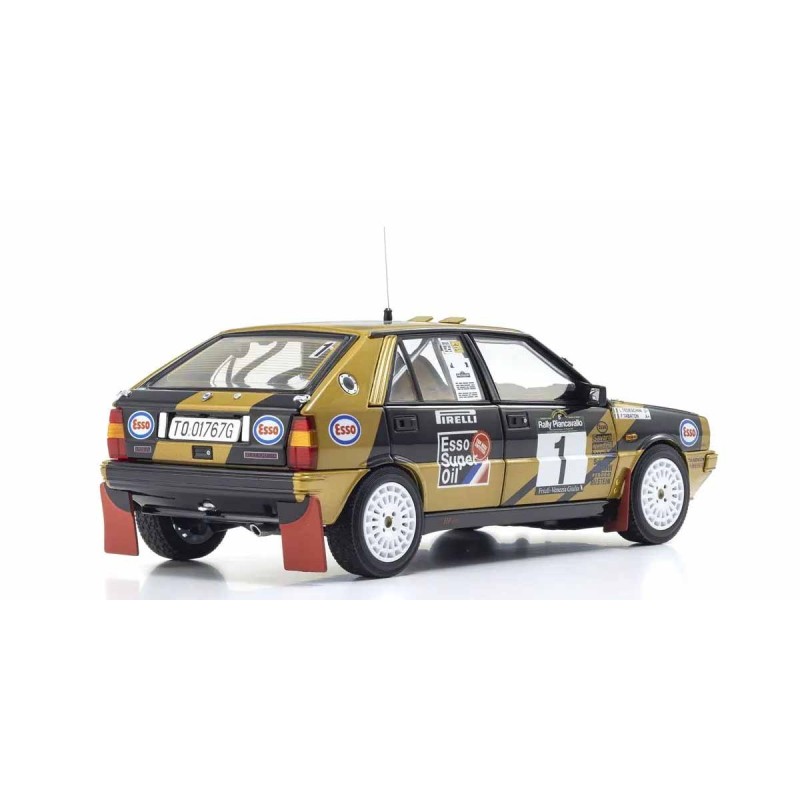 KS08960D - Kyosho 1:18 Lancia Delta HF 4WD Rally Piancavallo 1987 Esso Nr.1