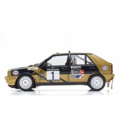 KS08960D - Kyosho 1:18 Lancia Delta HF 4WD Rally Piancavallo 1987 Esso Nr.1