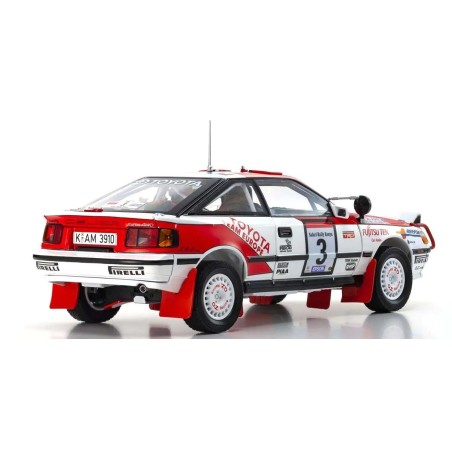 KS08961A - Kyosho 1:18 Toyota Celica GT-Four B.Waldegard Winner Safari 1990 Nr.3