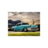 K.34433T1B - Kyosho Fazer MK2 (L) Chevy Bel Air Coupe 1957 Turquoise 1:10 Readyset