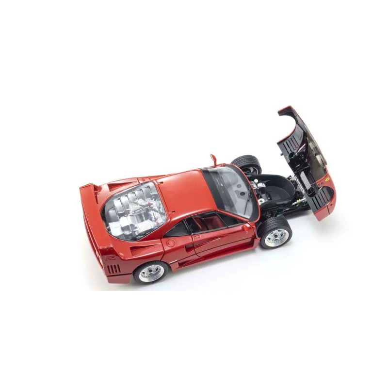 KS08416R2 - Kyosho 1:18 Ferrari F40 Red 1987 Die-Cast Collection