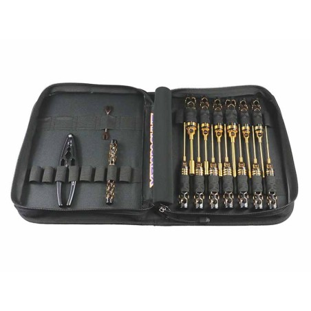 AM199443 - AM TOOLSET FOR OFFROAD (16PCS) WITH TOOLS BAG BLACK GOLDEN