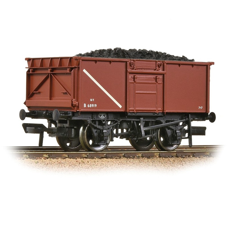 37-256A - BR 16T Steel Mineral Wagon BR Bauxite (Early) [WL]