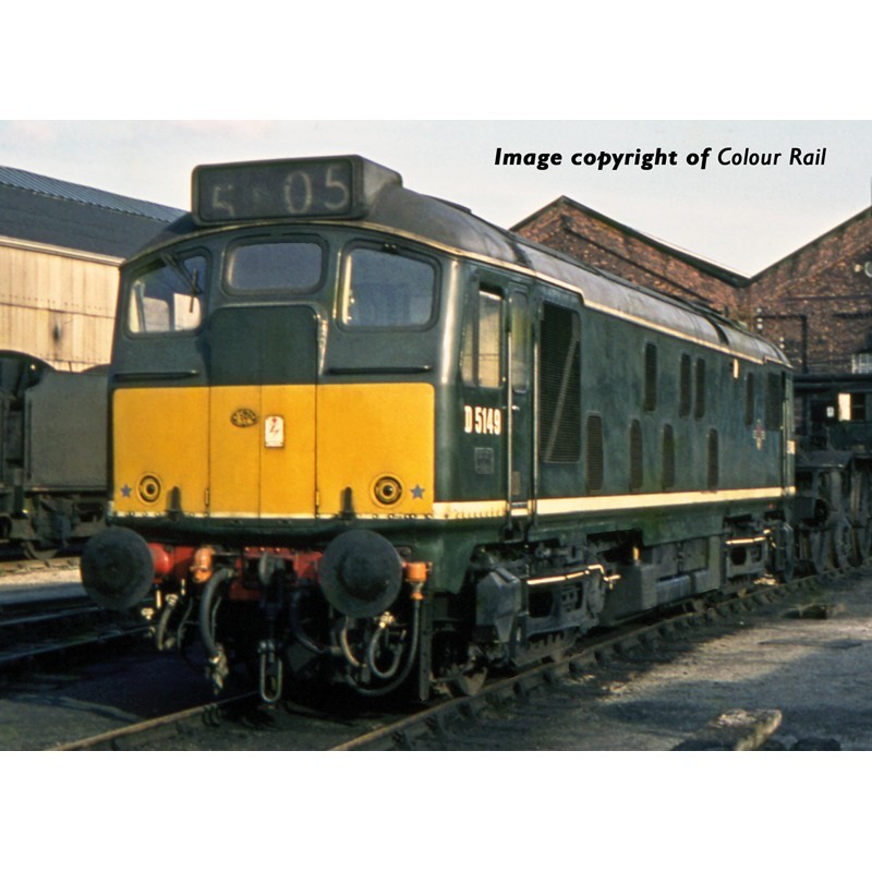 32-441 - Class 24/1 D5149 BR Green Small Yellow Panel