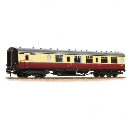 34-436 - Thompson Composite Brake Coach BR Crimson & Cream