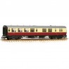 34-727 - Bulleid Semi-Open Brake Third (15" Vents) BR Crimson & Cream