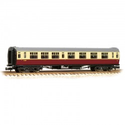 34-751 - Bulleid Corridor Composite (15" Vents) BR Crimson & Cream