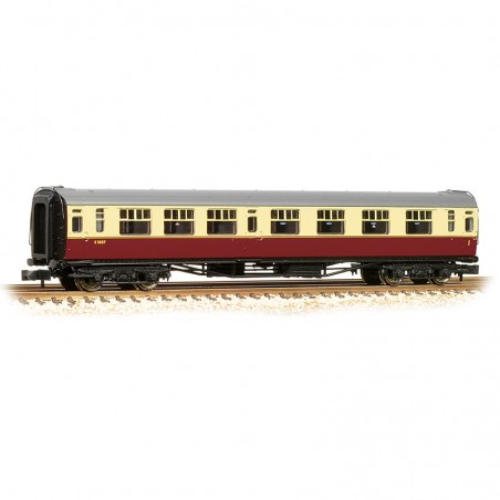 34-751 - Bulleid Corridor Composite (15" Vents) BR Crimson & Cream