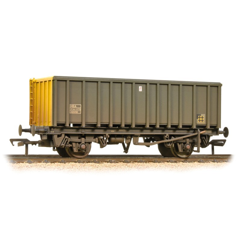 38-063B - 45 Tonne glw MEA Open Box Wagon BR Coal Sector - Weathered