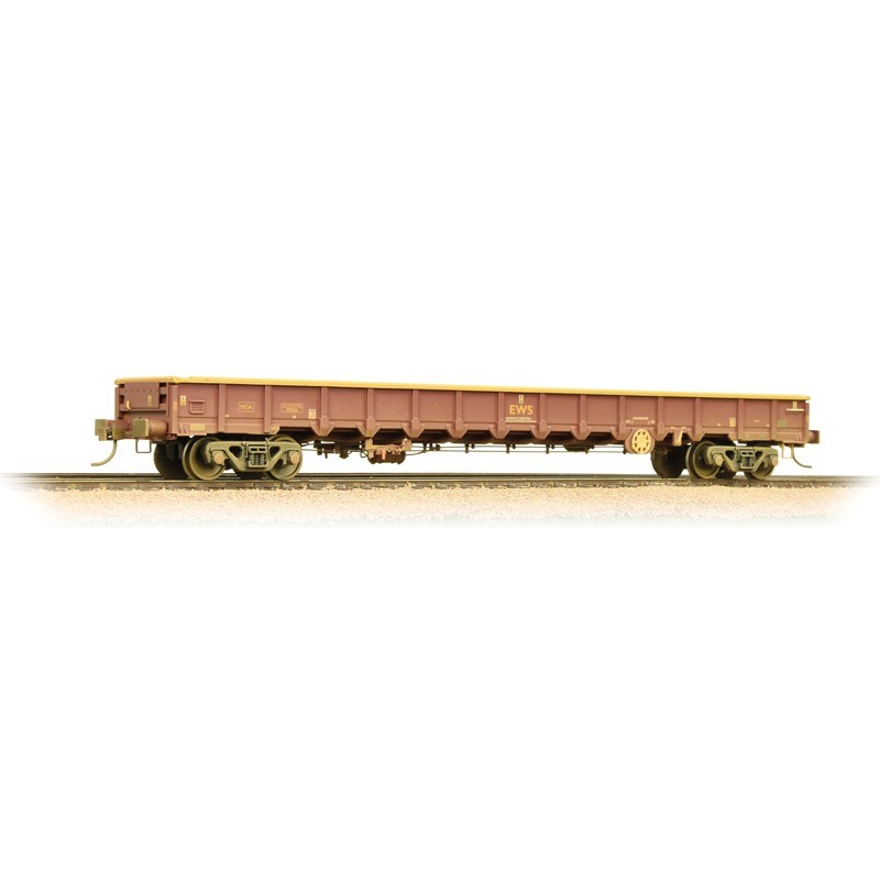 38-245A - MOA Low-Sided Bogie Box Wagon EWS Weathered