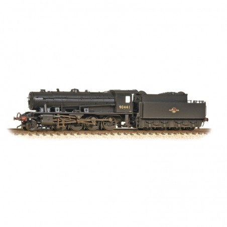 372-425A - WD Austerity Class 2-8-0 90441 BR Black Early Emblem Weathered