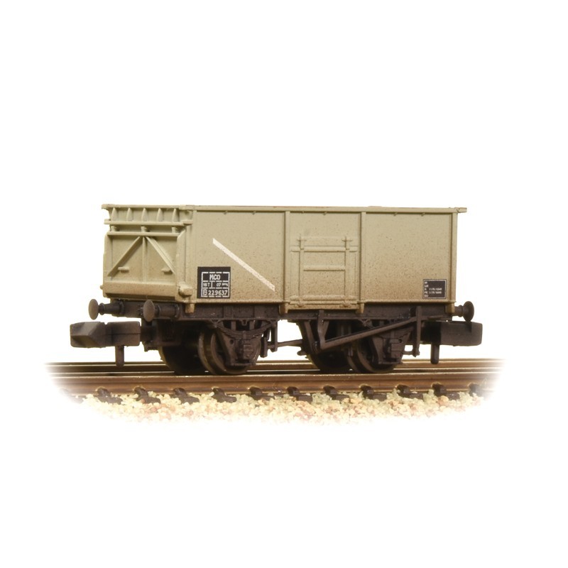 377-255 - 16 Ton MCO Steel Mineral Wagon BR Grey Weathered