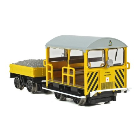 32-993A - Wickham Type 27 Trolley Car BR Departmental Yellow (Wasp Stripes)
