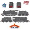 35-231SF - LMS 8F with Welded Tender 48703 BR Black (Late Crest) SOUND FITTED