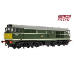 35-802ASF - Class 30 D5862 BR Green (Small Yellow Panels) SOUND FITTED
