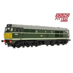 35-802ASFX - Class 30 D5862 BR Green (Small Yellow Panels) SOUND FITTED DELUXE