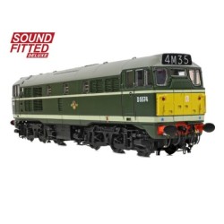 35-802SF - Class 30 D5574 BR Green (Small Yellow Panels) SOUND FITTED