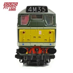 35-802SF - Class 30 D5574 BR Green (Small Yellow Panels) SOUND FITTED