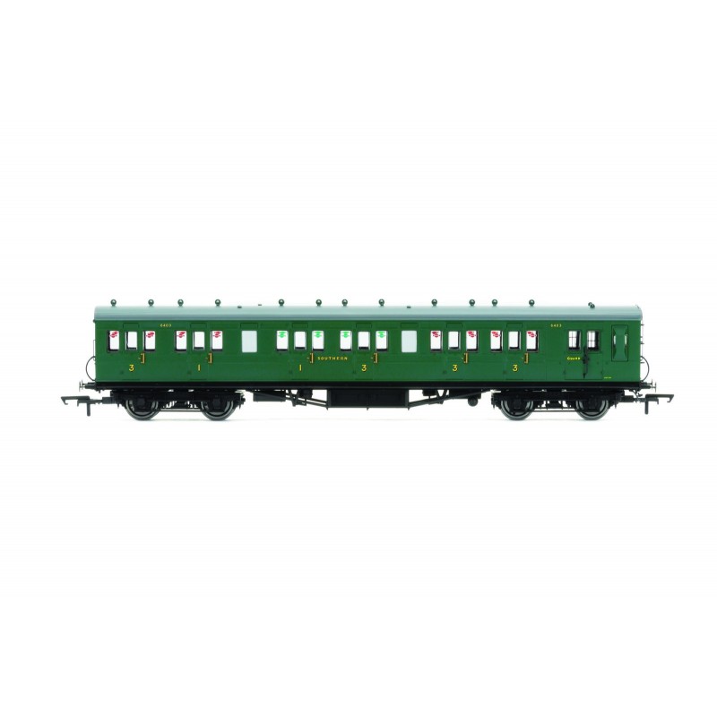 R4794 - SR, 58' Maunsell Rebuilt (Ex-LSWR 48'), Six Compartment Brake Composite, 6403 'Set 44' - Era 3