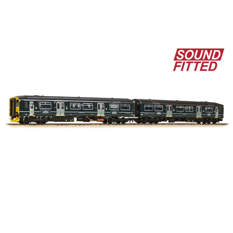 371-337SF - Class 150/2 2-Car DMU 150232 GWR Green (FirstGroup) SOUND FITTED