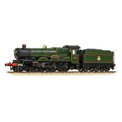 372-031A - GWR 4073 'Castle' 5015 'Kingswear Castle' BR Lined Green (Early Emblem)