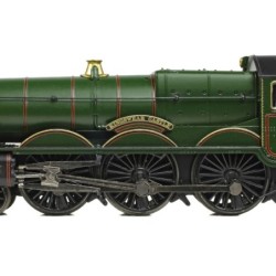 372-031A - GWR 4073 'Castle' 5015 'Kingswear Castle' BR Lined Green (Early Emblem)