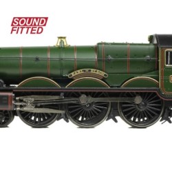 372-034SF - GWR 4073 'Castle' 5055 'Earl of Eldon' GWR Lined Green (GW Crest) SOUND FITTED