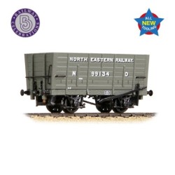 373-375 - NER P7 Coal Hopper North Eastern Railway Grey (ND)