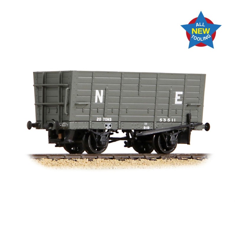 373-376A - LNER D12 Coal Hopper LNER Grey