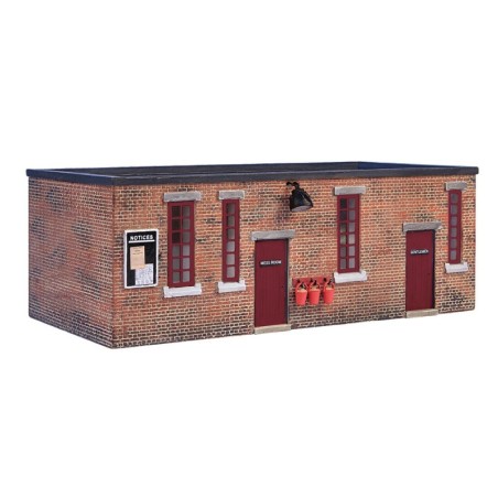 44-0054R - Depot Mess Room and Toilet - Red Doors