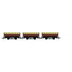 R6830 - 20T Coke Hopper Wagons, three pack, British Railways - Era 5/6
