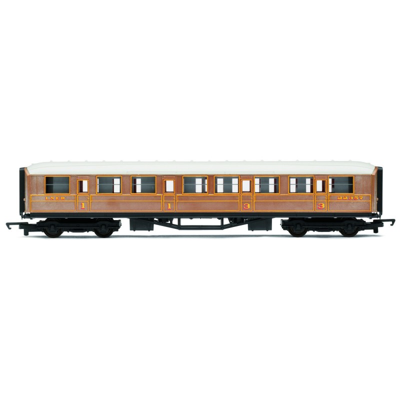 R4332 - RailRoad LNER, Composite Coach - Era 3