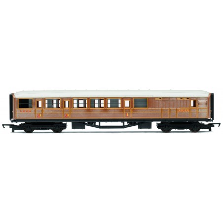 R4333 - RailRoad LNER Brake Composite Coach - Era 3
