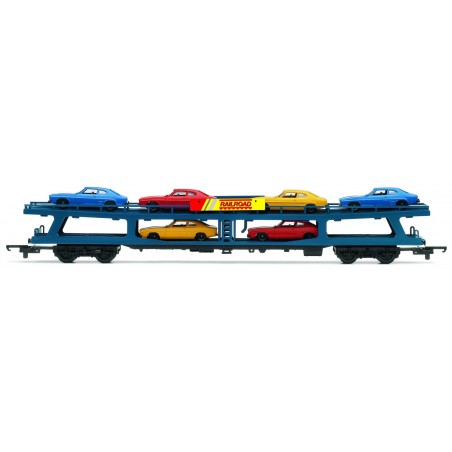 R6423 - RailRoad BR Car Transport Bogie Wagon - Era 7